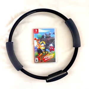 Ring Fit Adventure Nintendo Switch Game + Ring-Con + Leg Strip